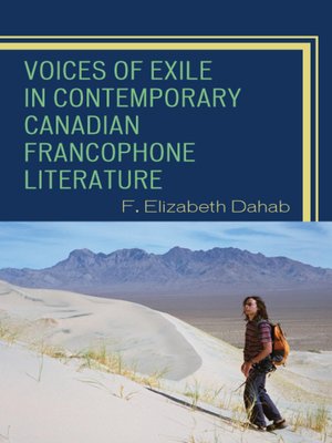 cover image of Voices of Exile in Contemporary Canadian Francophone Literature